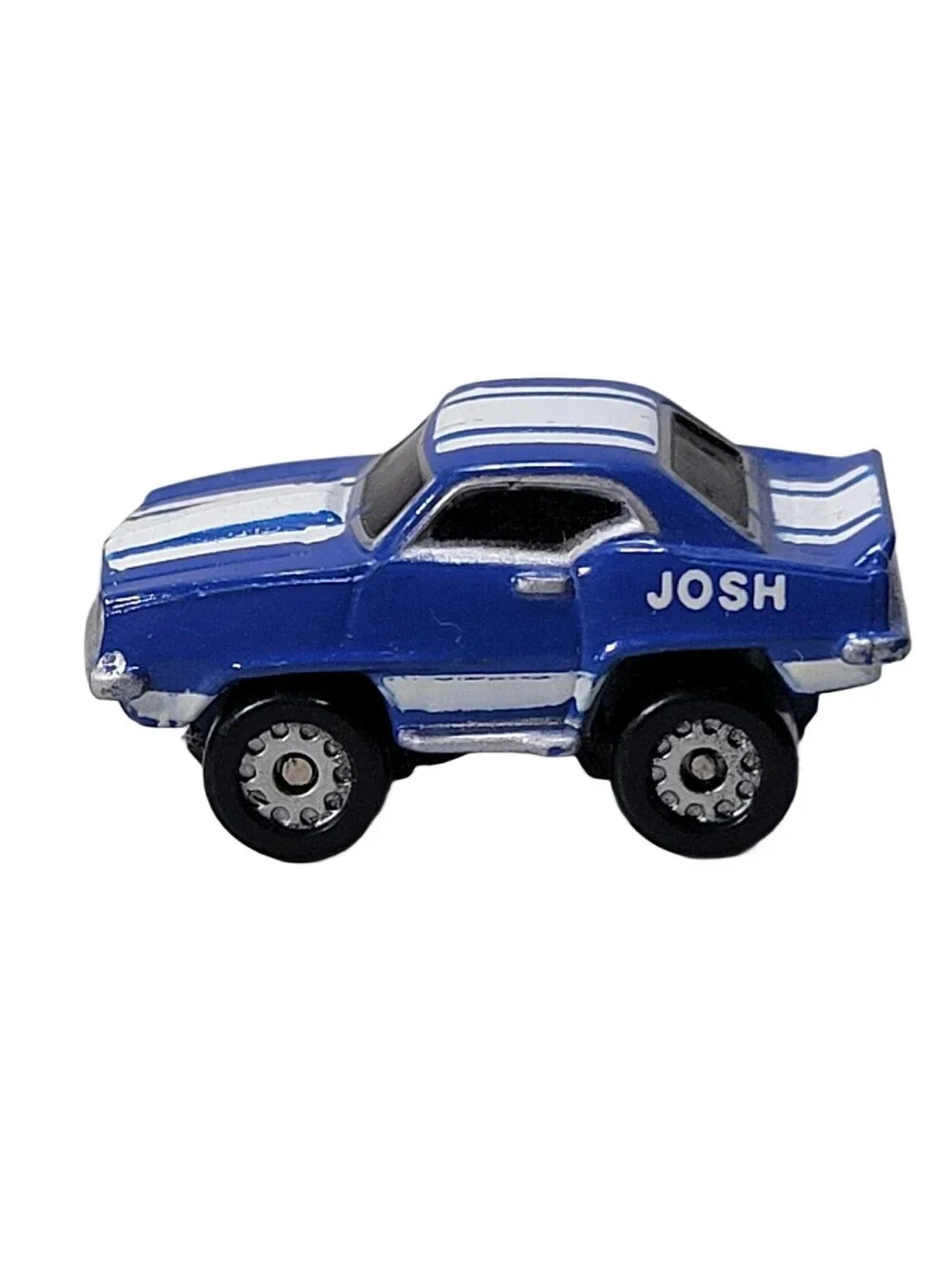 Micro Machines 1969 Chevy Camaro Blue White Stripe JOSH 1986 Galoob